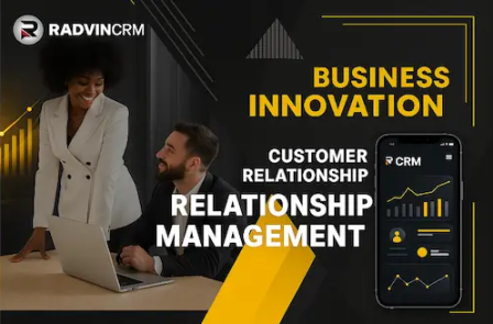 RADVIN CRM HOME.